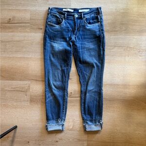 Anthropologie Pilcro & the Letterpress Two Tone Denim Jeans